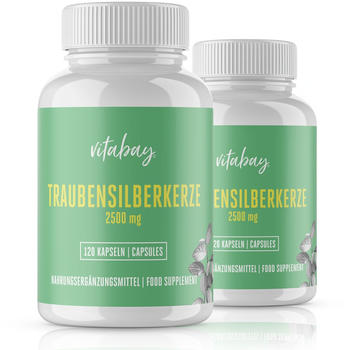 Vitabay Traubensilberkerze 2500mg Kapseln (2x120 Stk.)