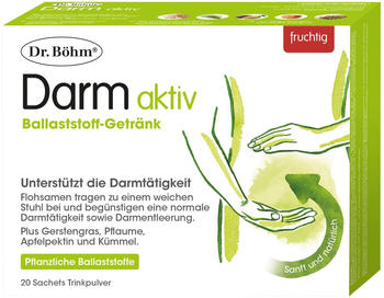 Dr. B&ouml;hm Darm Aktiv Pulver Sachets (20 x 6.3g)