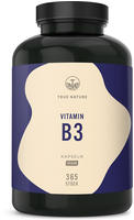Vitamin B3 Kapseln - Flushfree, 1 Jahr Vorrat - Made in DE 365 St