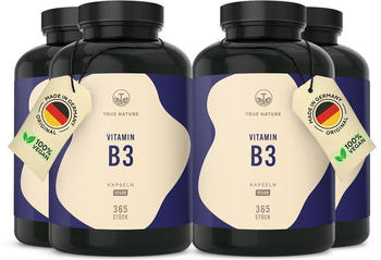 True Nature Vitamin B3 Kapseln (4x365 Stk.)