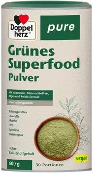 Doppelherz pure Grünes Superfood Pulver (600g)