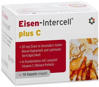 Intercell Pharma Eisen-Intercell Plus C magensaftresistente Kapseln (90 Stk.)