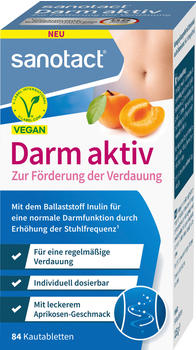sanotact Darm Aktiv Kautabletten (84 Stk.)
