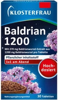 Klosterfrau Baldrian 1200 Tabletten 30 St