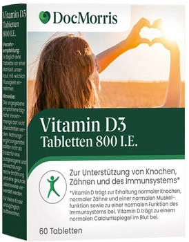 DocMorris Vitamin D3 800 I.E. Tabletten (60 Stk.)
