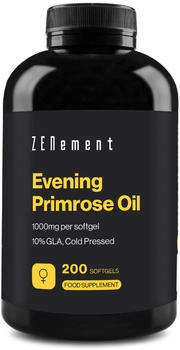 Zenement Nachtkerzenöl 1000mg Kapseln (200 Stk.)