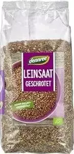 Dennree Leinsaat geschrotet