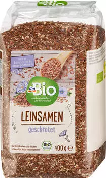 Dm Bio Leinsamen geschrotet