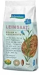 Reformhaus Bio-Leinsaat braun & geschrotet