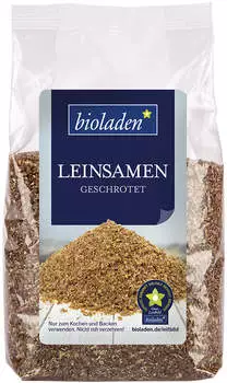 Bioladen Leinsamen geschrotet