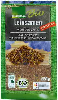 K-Bio Leinsamen fein geschrotet