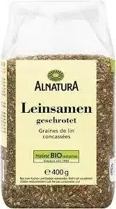 Alnatura Leinsamen geschrotet