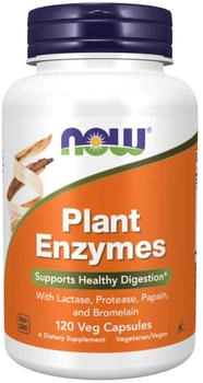 Now Foods Plant Enzymes 120 Kapseln