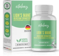 PZN-DE 19427741, Lion's Mane Hericium Erinaceus 60000mg hochdos.TAB Tabletten...