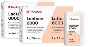 Shop-Apotheke RedCare Lactase 6000 Tabletten 2x2x100 Stk.
