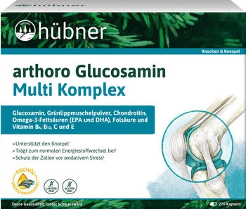 Hübner Arthoro Glucosamin Multi Komplex Kapseln (270 Stk.)