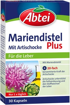 Perrigo Abtei Mariendistel Plus Kapseln mit Artischocke TF (30 Stk.)