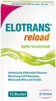 Elotrans Reload Elektrolyt-pulver Apfel Btl. 15X7,45 g
