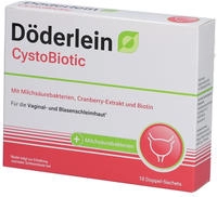 D&Ouml;DERLEIN CystoBiotic Milchs&auml;urebakterien + Cranberry 10X4 g