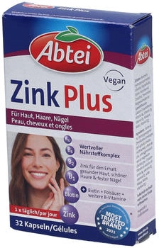 Abtei Zink Plus Hpmc Kapseln (32 Stk.)