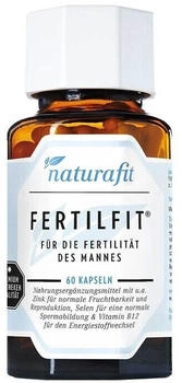 Naturafit Fertilfit f&uuml;r d.Fertilit&auml;t des Mannes Kapseln (60 Stk.)