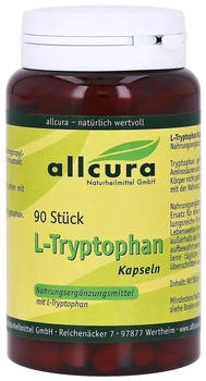 Allcura L Tryptophan 500 mg Kapseln (90 Stk.)