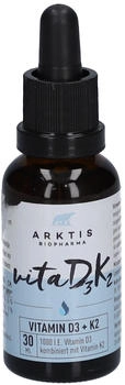 Arktis BioPharma Vitamin D3+K2 fl&uuml;ssig (30 ml)