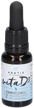 Arktis BioPharma Vitamin D3 2000 I.E. &Ouml;l (15ml)