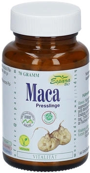 Espara Maca BIO 500 mg Presslinge (70g)