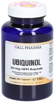 Gall Pharma Ubiquinol 50 mg GPH Kapseln (180 Stk.)