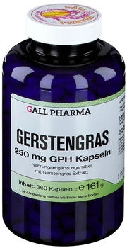 Gall Pharma Gerstengras 250 mg GPH Kapseln (360 Stk.)