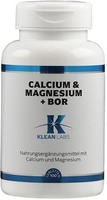 Klean Labs Calcium & Magnesium + Bor 100 St