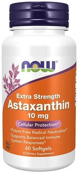 Now Foods Astaxanthin 10mg Weichkapseln (60 Stk.)