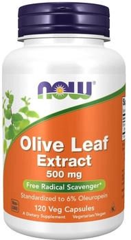 Now Foods Olivenblattextrakt Kapseln 500mg (120 Stk.)