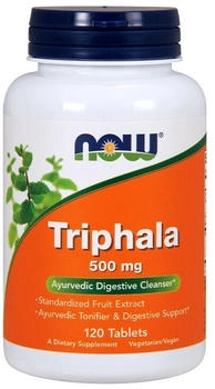 Now Foods Triphala 500mg Tabletten (120 Stk.)
