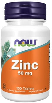Now Foods Zink 50mg Tabletten (100 Stk.)