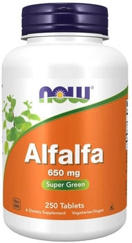 Now Foods Alfalfa 650mg Tabletten 250 Stk.