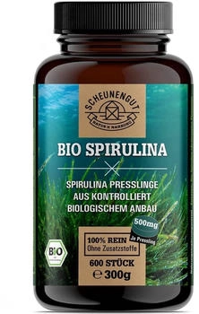 Scheunengut Bio Spirulina Presslinge (600 Stk.)