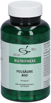 11 A Nutritheke Fols&auml;ure 800 Kapseln (180 Stk.)