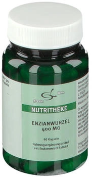 11 A Nutritheke Enzianwurzel 400 mg Kapseln (60 Stk.)