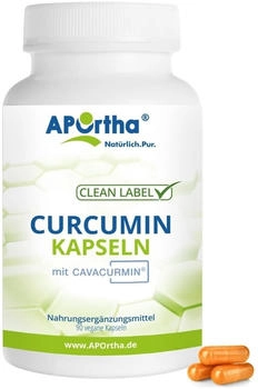 Aportha Cavacurmin Curcumin Kapseln (90 Stk.)