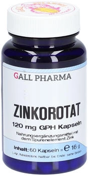 Hecht Pharma Zinkorotat 120 mg GPH Kapseln (60 Stk.)