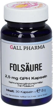 Hecht Pharma Fols&auml;ure 2,5 mg GPH Kapseln (30 Stk.)
