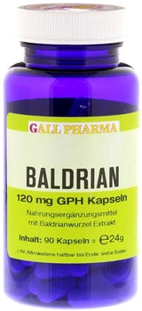 Hecht Pharma Baldrian 120 mg GPH Kapseln (90 Stk.)