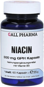 Hecht Pharma Niacin 500 mg GPH Kapseln (60 Stk.)