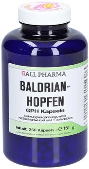 Hecht Pharma Baldrian Hopfen GPH Kapseln (250 Stk.)
