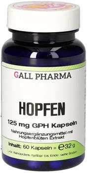 Hecht Pharma Hopfen 125 mg GPH Kapseln (90 Stk.)
