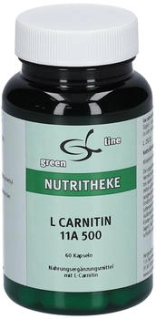 Greenline L-Carnitin 11A 500 Kapseln (60 Stk.)