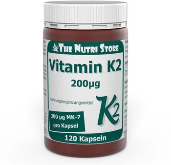 Hirundo Products Vitamin K2 200 &mu;g Kapseln (120 Stk.)