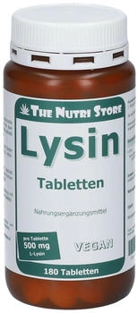 Hirundo Products Lysin 500 mg vegan Tabletten (180 Stk.)